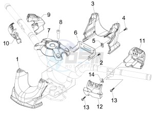 MP3 500 (USA) drawing Anti-percolation system