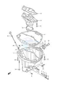 DF 225 drawing Oil Pan