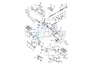 XVS DRAG STAR 125 drawing STAND-FOOTREST