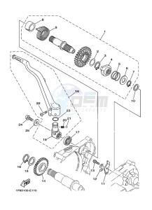 YZ250 (BCRD) drawing STARTER