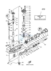 Z200NETOL drawing LOWER-CASING-x-DRIVE-1