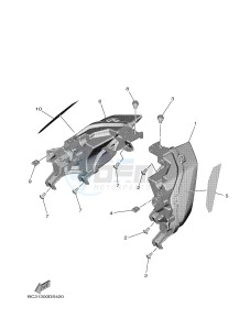 XP530D-A (BC39) drawing TAILLIGHT