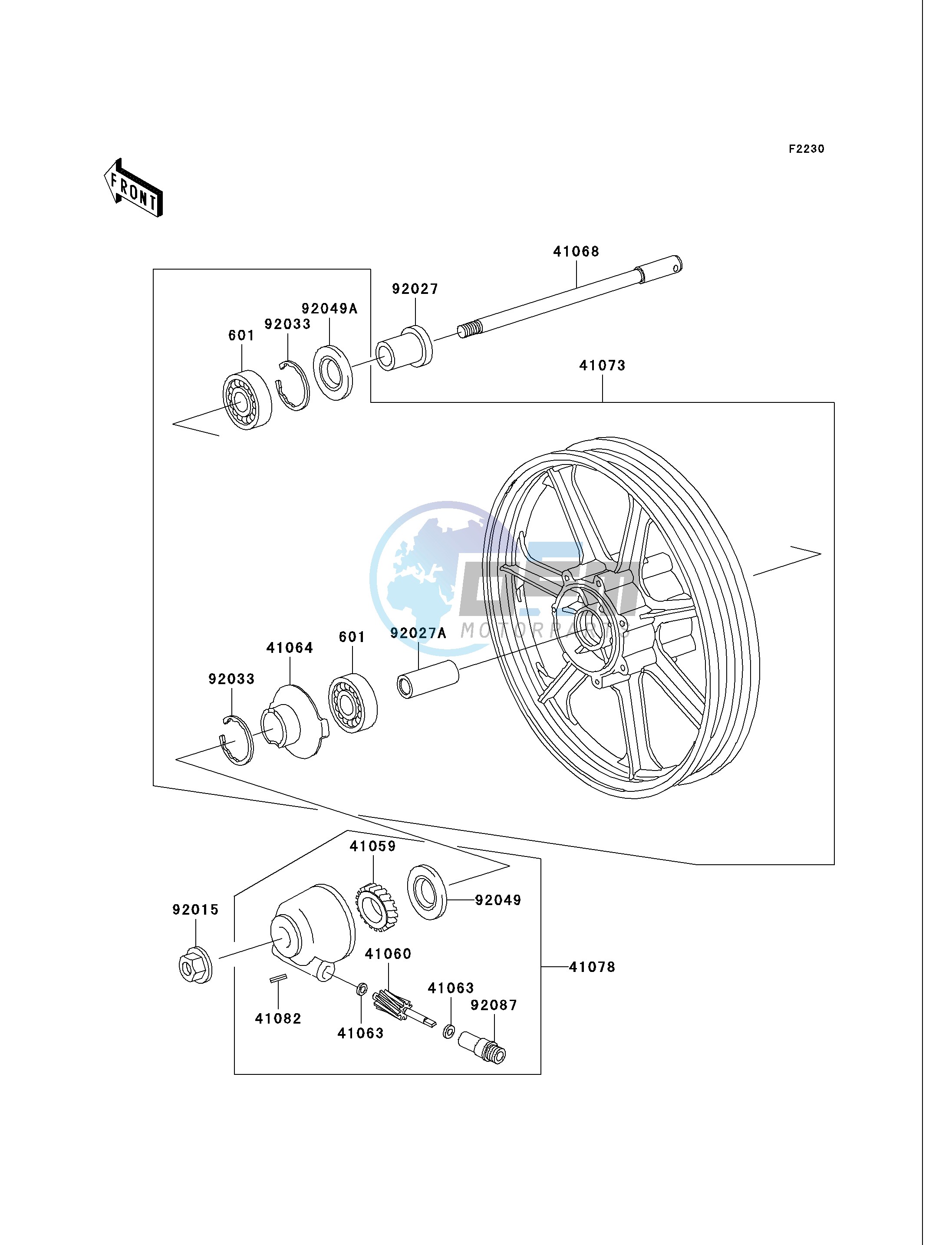 FRONT WHEEL