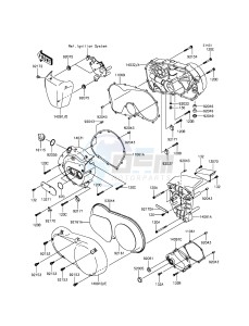 VULCAN 900 CLASSIC VN900BFF GB XX (EU ME A(FRICA) drawing Engine Cover(s)