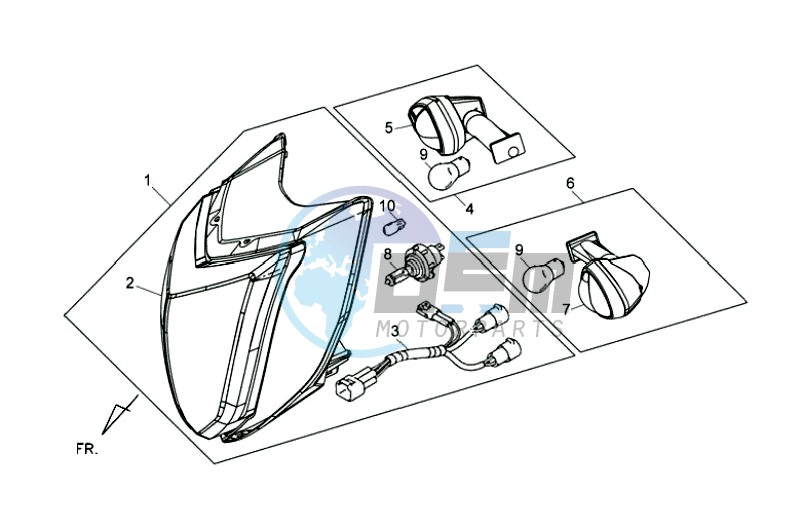 HEAD LIGHT / INDICATORS