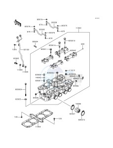 ZG 1200 B [VOYAGER XII] (B10-B14) [VOYAGER XII] drawing CYLINDER HEAD