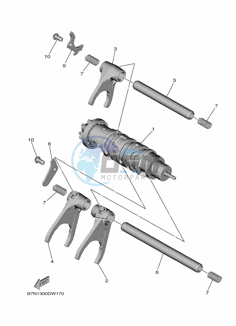 SHIFT CAM & FORK