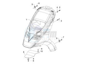 Typhoon 50 serie speciale drawing Front shield