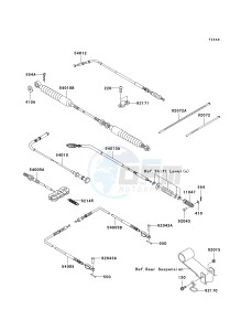 KAF 620 P [MULE 4000] (P9F-PAF) PAF drawing CABLES