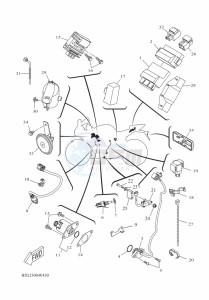 YZF125-A YZF-R125 (B5G6) drawing ELECTRICAL 2