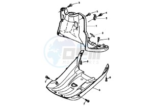 BW'S NEXT GENERATION CAT. 50 drawing LEG SHIELD