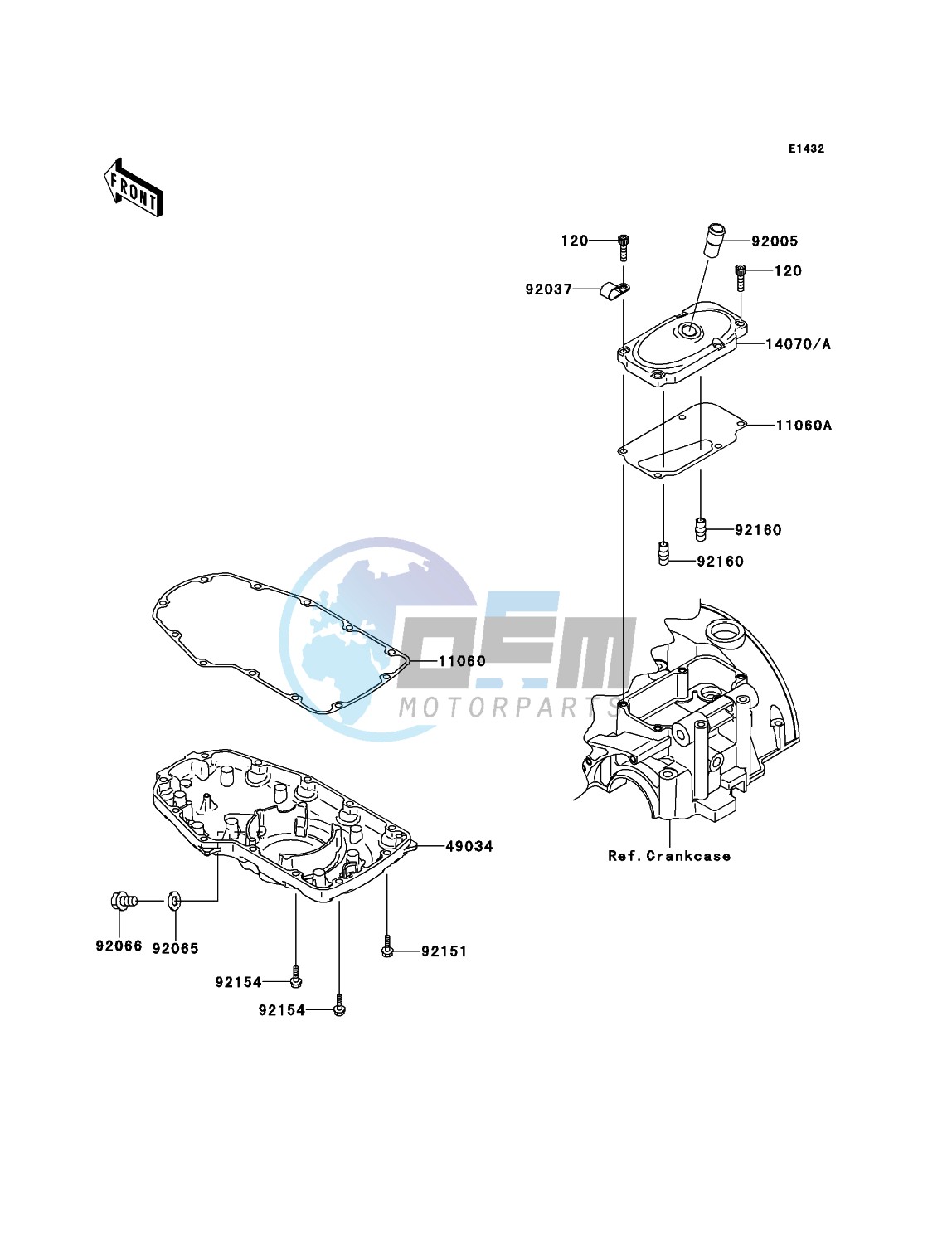 Breather Cover/Oil Pan