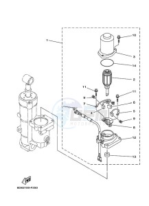 F100DETX drawing TILT-SYSTEM-2