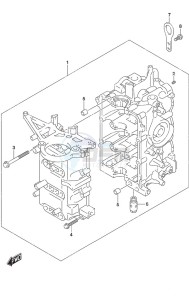 DF 25A drawing Cylinder Block