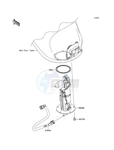 VERSYS_1000 KLZ1000ADF FR GB XX (EU ME A(FRICA) drawing Fuel Pump