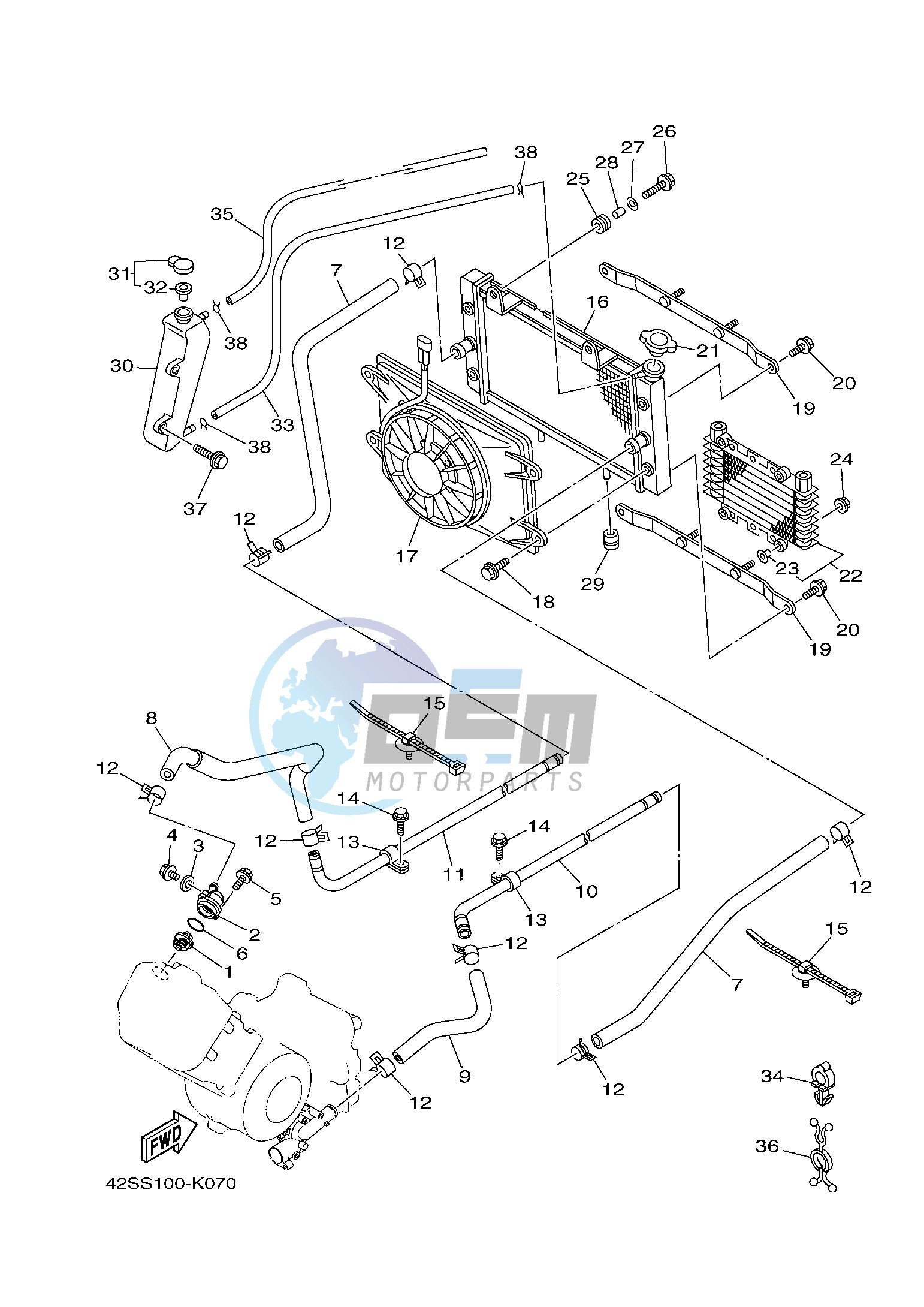 RADIATOR & HOSE