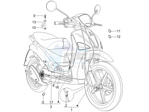 Liberty 125 4t Sport e3 (UK) UK drawing Transmissions