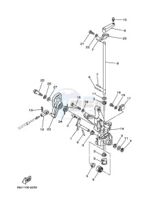 F200AETX drawing THROTTLE-CONTROL-2