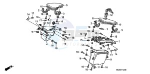 ST1300AE Pan Europoean - ST1300 UK - (E) drawing COWL POCKET