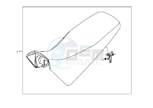 DXR QUAD - 200 cc drawing SEAT