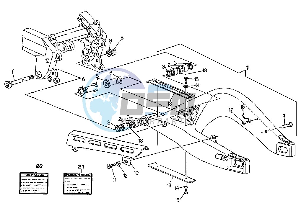 REAR ARM