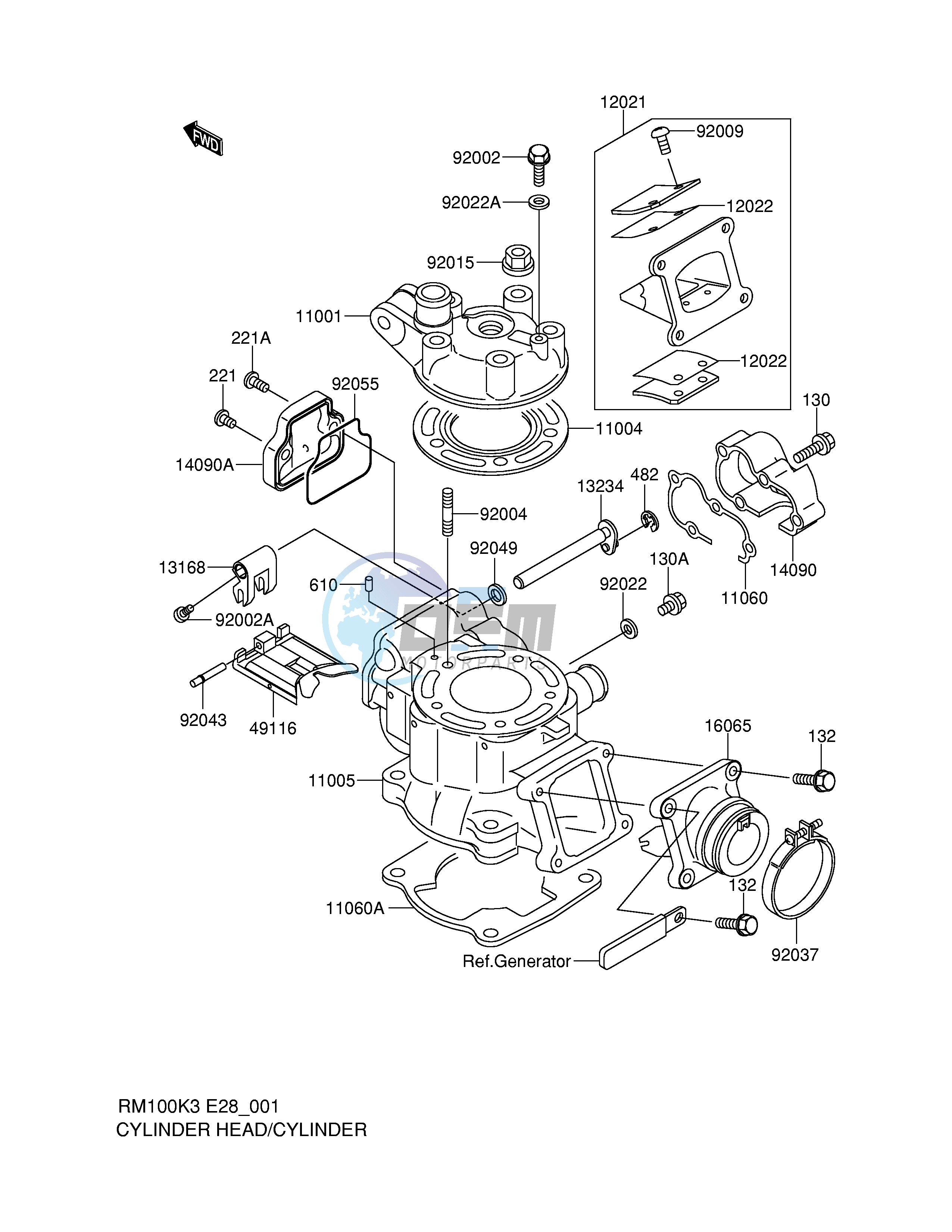 CYLINDER HEAD CYLINDER