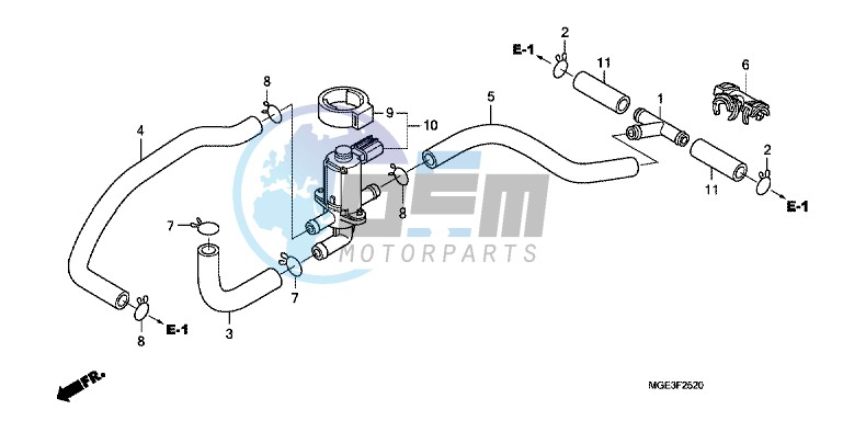 AIR INJECTION CONTROLVALVE