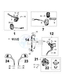 VIVA 2 DCA drawing BRAKE SYSTEM HENG TONG SOVEREP