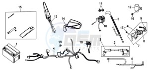 JOYRIDE 200 EFI drawing WIRING HARNASS