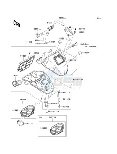 ER 650 C [ER-6N](9F) C9F drawing AIR CLEANER