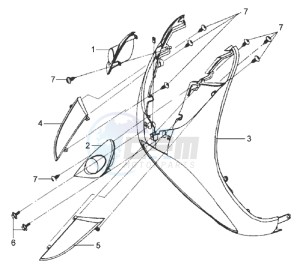 MIO 100 drawing FR PLATE / INDICATORS