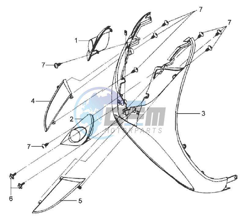 FR PLATE / INDICATORS