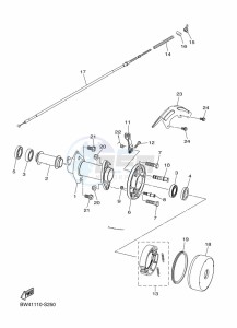 YFZ50 (BW4G) drawing REAR BRAKE