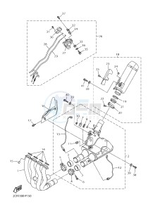 YZF-R1M 998 R2 (2KS7) drawing EXHAUST