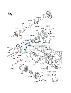 Z750R ABS ZR750PBF FR GB XX (EU ME A(FRICA) drawing Oil Pump