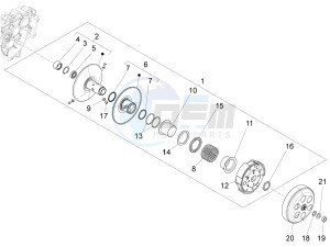 946 150 4T 3V ABS ARMANI (NAFTA) drawing Driven pulley