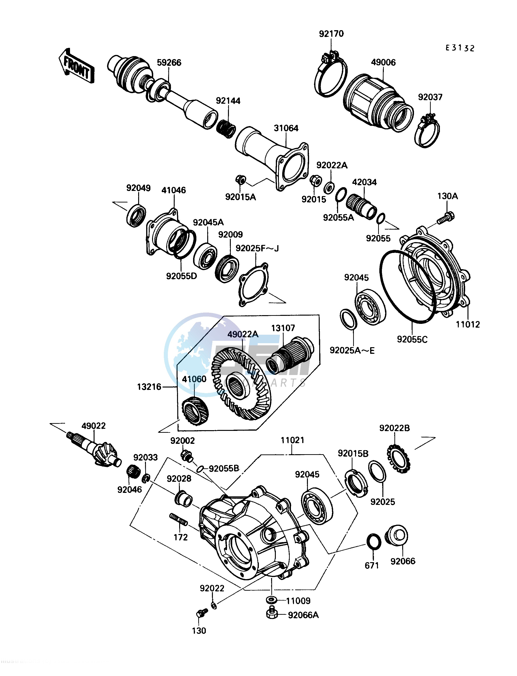 DRIVE SHAFT_FINAL GEAR