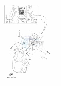 XTZ690 TENERE 700 (BEH1) drawing METER