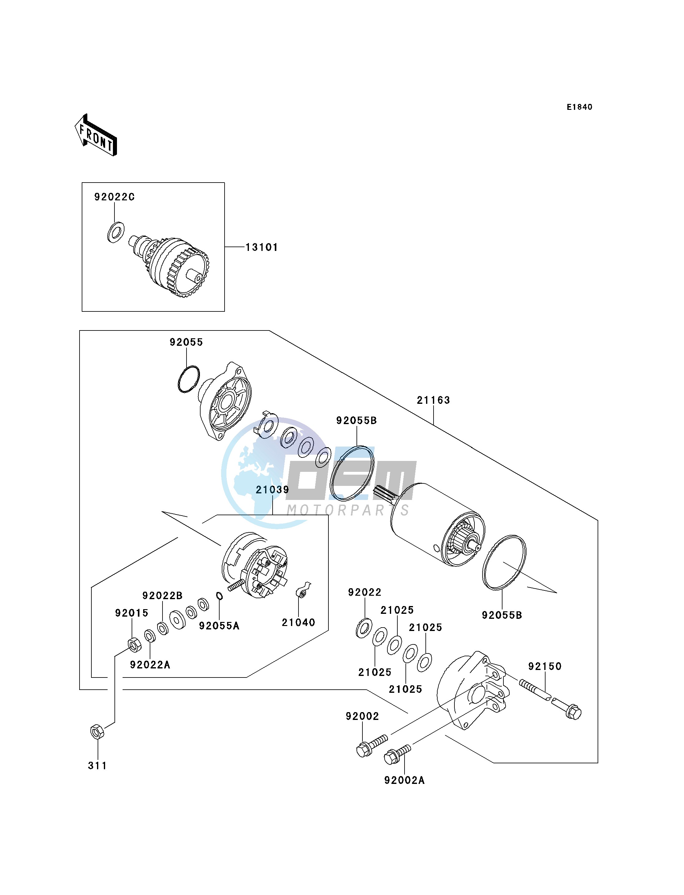 STARTER MOTOR