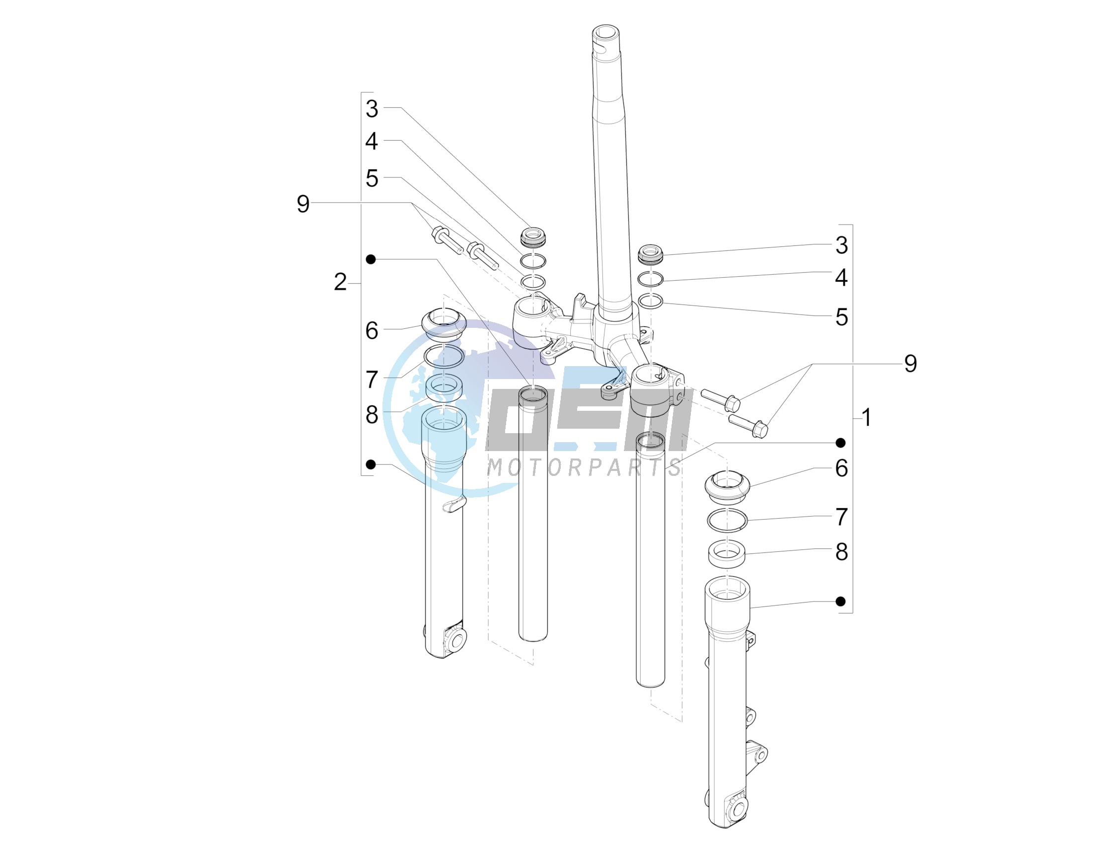 Fork's components (Wuxi Top)