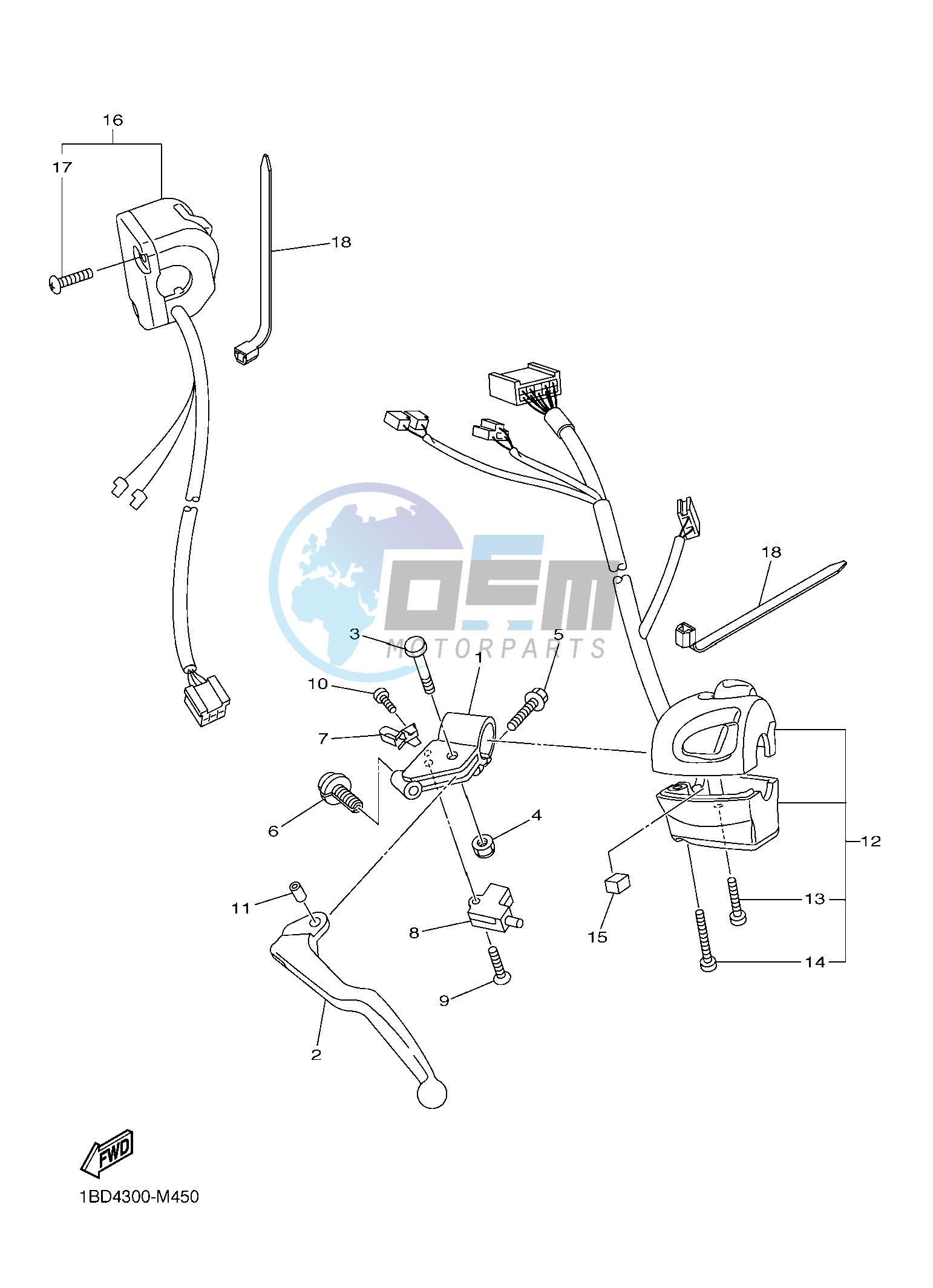 HANDLE SWITCH & LEVER