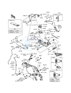 NINJA ZX-10R ZX1000JFF FR XX (EU ME A(FRICA) drawing Fuel Tank