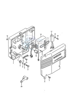 DT 85 drawing Electrical