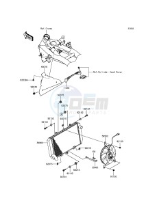 Z800 ZR800AFF FR GB XX (EU ME A(FRICA) drawing Radiator