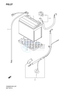 SV650S (E2) drawing BATTERY (SV650 SV650U SV650S SV650SU)