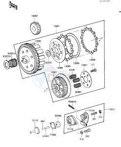 KD 80 M [KD80] (M8) [KD80] drawing CLUTCH