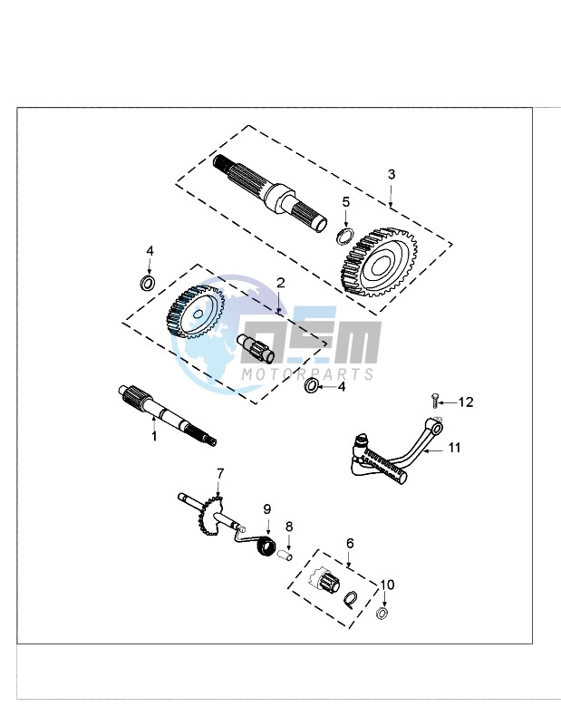 DRIVE SHAFTS / KICKSTARTER