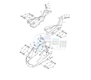 XJ6-S DIVERSION 600 drawing SIDE COVER 2