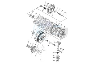 XVS A DRAG STAR CLASSIC 650 drawing CLUTCH