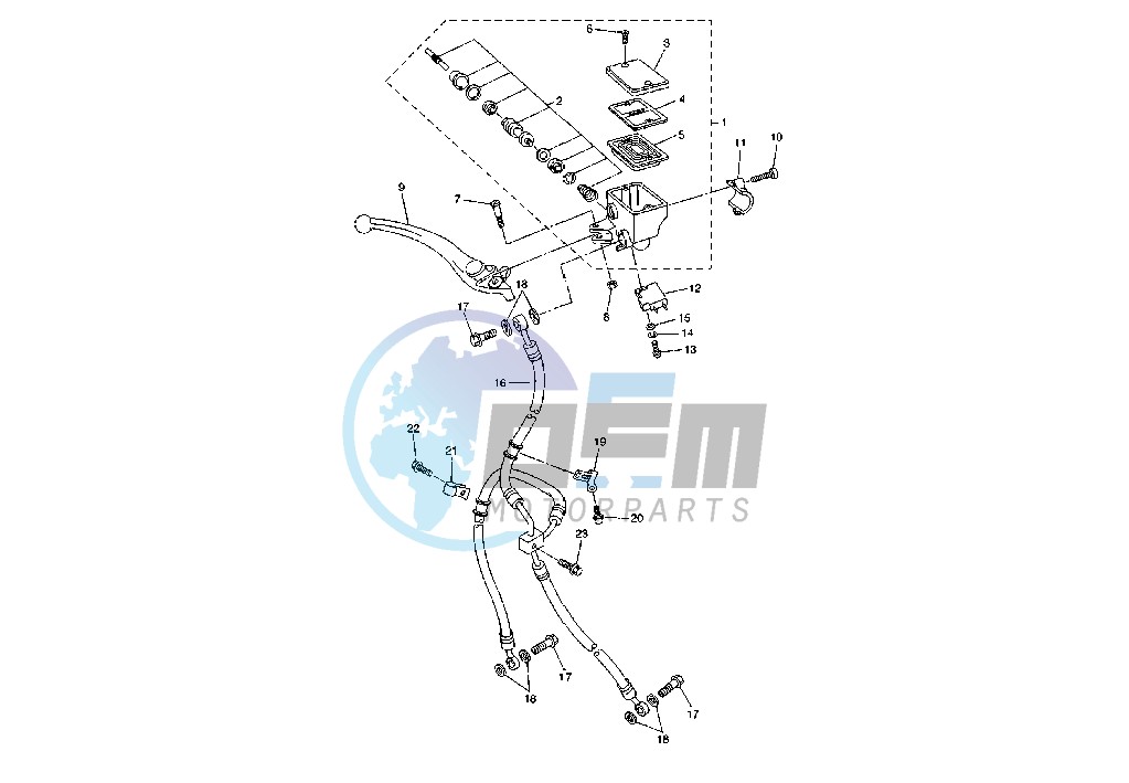 FRONT MASTER CYLINDER